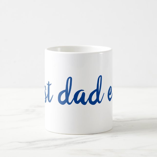 Bästa pappa någonsin kaffemugg (Center)