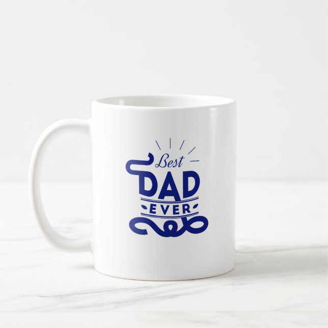 Bästa Pappa någonsin Kaffemugg (Vänster)