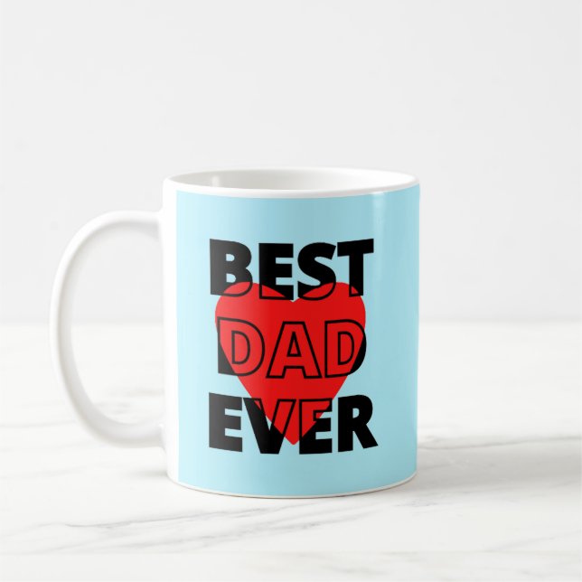 Bästa Pappa någonsin Kaffemugg (Vänster)