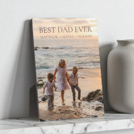 Bästa Pappa någonsin Kids Namn Personlig Modern Ph