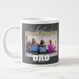 Bästa PAPPA någonsin Kids Photo Fars dag Jumbo Mugg
