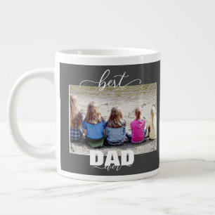 Bästa PAPPA någonsin Kids Photo Fars dag Jumbo Mugg