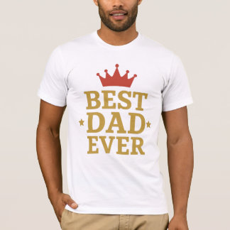 Bästa pappa någonsin | Klassisk fet typografidesig T Shirt