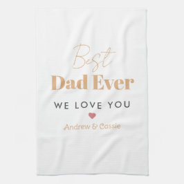 Bästa pappa någonsin kökshandduk