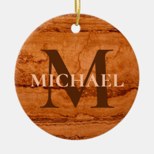 Bästa Pappa någonsin, koppar Canyon Granite, bärns Julgransprydnad Keramik