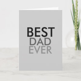 Bästa Pappa någonsin Kort