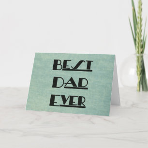 Bästa Pappa någonsin Kort
