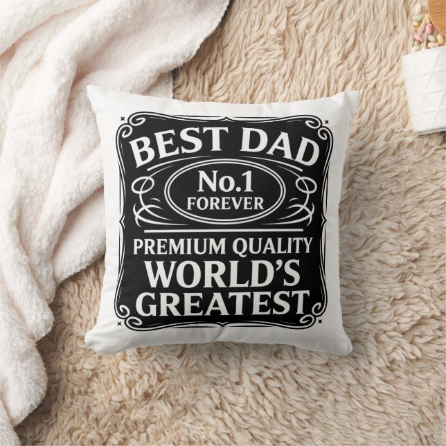 Bästa Pappa någonsin Kudde (Filt)