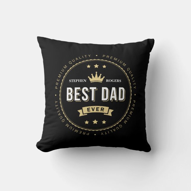 Bästa Pappa någonsin Kudde (Framsida)