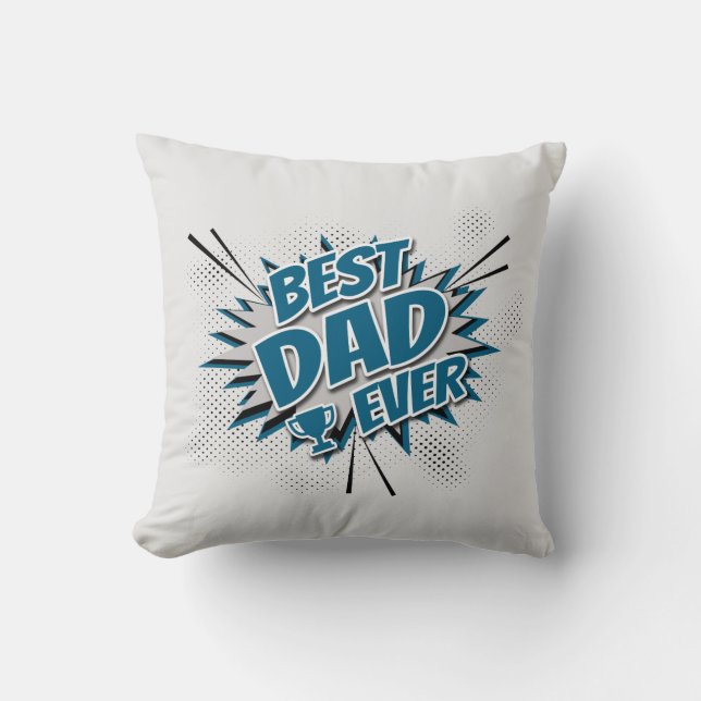 Bästa Pappa någonsin Kudde (Framsida)