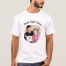 Bästa PAPPA någonsin Ladda upp ditt kvadratfamiljf T Shirt