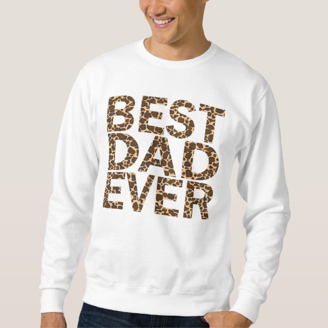 BÄSTA PAPPA NÅGONSIN. LÅNG ÄRMAD TRÖJA (Framsida)
