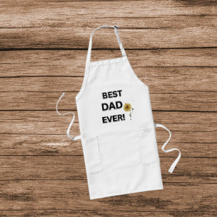 Bästa pappa någonsin långt förkläde