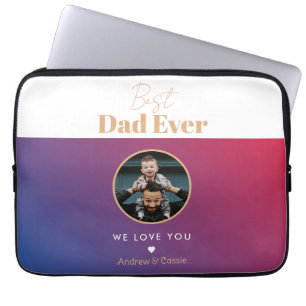 Bästa pappa någonsin laptop fodral