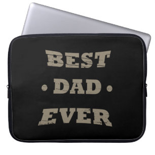 bästa pappa någonsin laptop fodral
