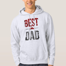 Bästa pappa någonsin | Legendarisk fadershumor Hoodie