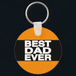 Bästa Pappa någonsin Lg-Orangen Nyckelring<br><div class="desc">Bästa Pappa någonsin all tillgänglig Färg på alla produkter</div>