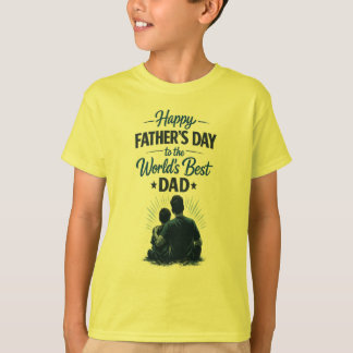 Bästa pappa någonsin | Lycklig fadersdagspresentde T Shirt