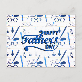 Bästa Pappa någonsin, Lycklig Fars dag Helg Vykort