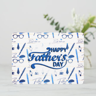 Bästa Pappa någonsin, Lycklig Fars dag Inbjudningar