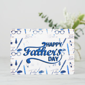 Bästa Pappa någonsin, Lycklig Fars dag Inbjudningar