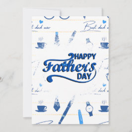 Bästa Pappa någonsin, Lycklig Fars dag Inbjudningar
