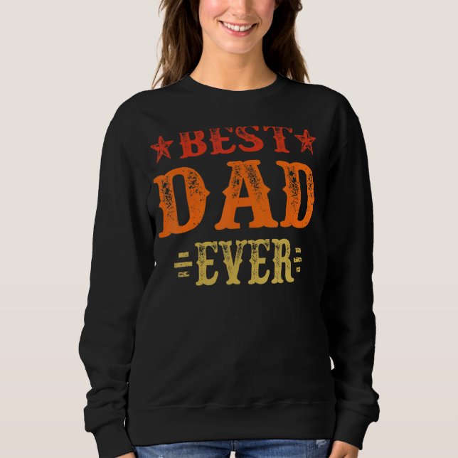 Bästa Pappa någonsin Lycklig Fars dag T Shirt (Framsida)