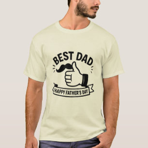 Bästa Pappa någonsin Lycklig Fars dag T-Shirt