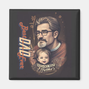 Bästa pappa någonsin magnet