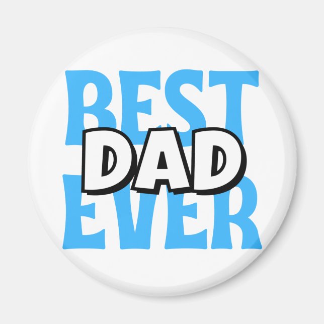 Bästa Pappa någonsin Magnet (Framsidan)