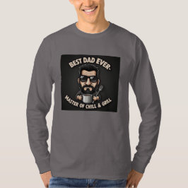 Bästa Pappa någonsin mästare i Chill & Grill T Shirt