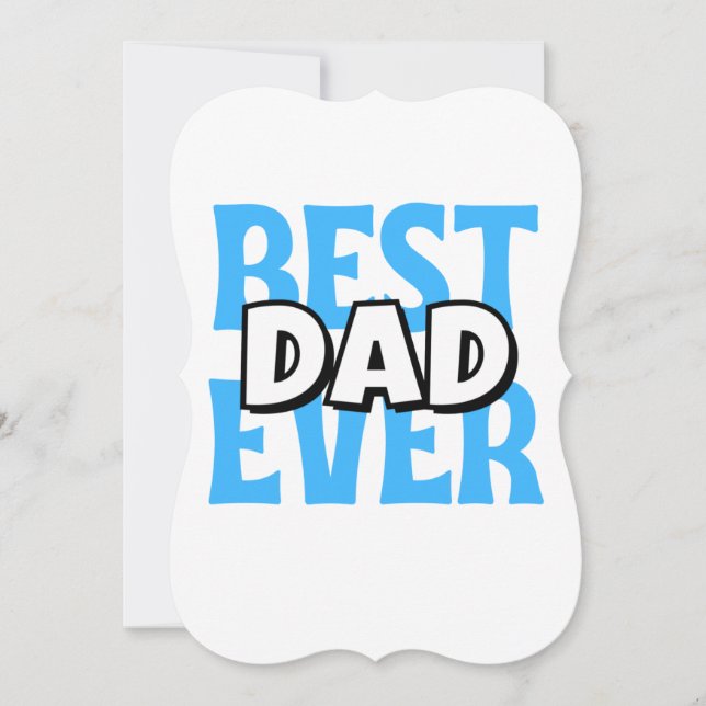 Bästa Pappa någonsin Meddelande (Framsida)