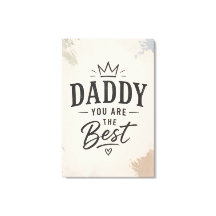 Bästa pappa någonsin Minimal faderdesign