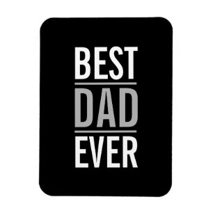 Bästa Pappa någonsin Modern blå Magnet
