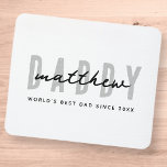Bästa Pappa någonsin Modern Elegant Enkel Fars dag<br><div class="desc">Denna enkla och moderna utformning består av sanserif-typografi.</div>