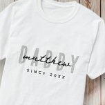 Bästa Pappa någonsin Modern Elegant Enkel Fars dag T Shirt<br><div class="desc">Denna enkla och moderna utformning består av sanserif-typografi.</div>