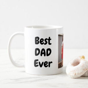 Bästa Pappa någonsin Modern, enkelt foto Fars dag Kaffemugg