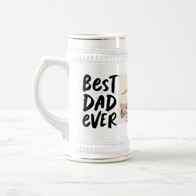 Bästa pappa någonsin modern foto Fars dag Sejdel (Vänster)