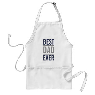 Bästa Pappa någonsin Modern marin blå Förkläde