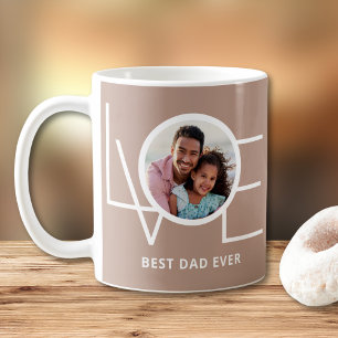 Bästa Pappa någonsin Modern Photo Fars dag Kaffemugg