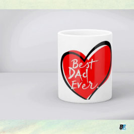 Bästa Pappa någonsin Modern Photo Fars dag Magisk Mugg