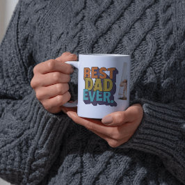Bästa Pappa någonsin Modern Photo Fars dag Mugg