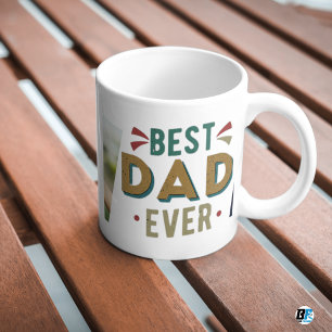 Bästa Pappa någonsin Modern Photo Fars dag Mugg