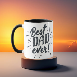 Bästa Pappa någonsin Modern Photo Fars dag Mugg