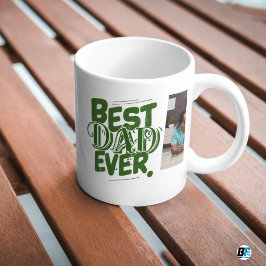 Bästa Pappa någonsin Modern Photo Fars dag Två-Tonad Mugg