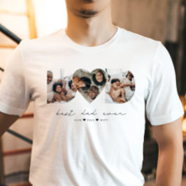 Bästa Pappa någonsin moderna fotosamgåendet för Fa T Shirt