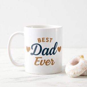 Bästa pappa någonsin Mugg Anpassad bild – Fars dag