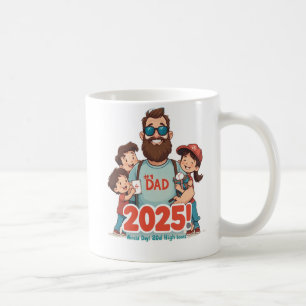 Bästa Pappa någonsin Mugg - Far dag Gift 2025