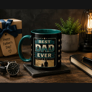 Bästa pappa någonsin-mugg | Fars dag-present Mugg