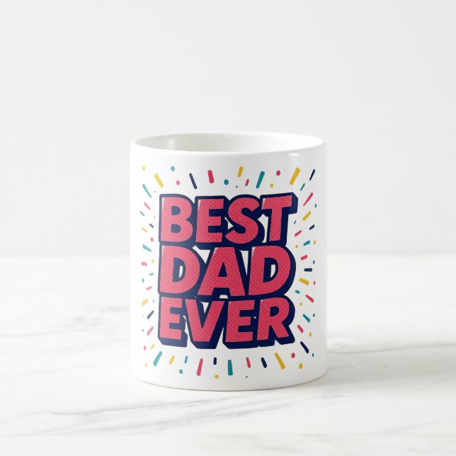 Bästa Pappa Någonsin-Mugg. Kaffemugg (Center)